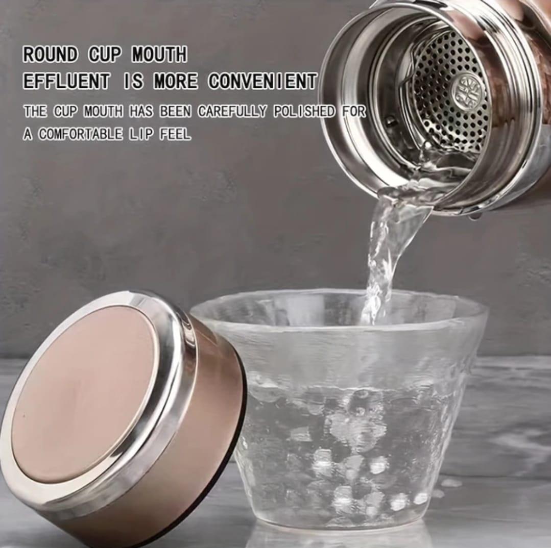 Premium Stainless Steel Vacuum Flask – Hot & Cold Insulated Travel Bottle (500ml)